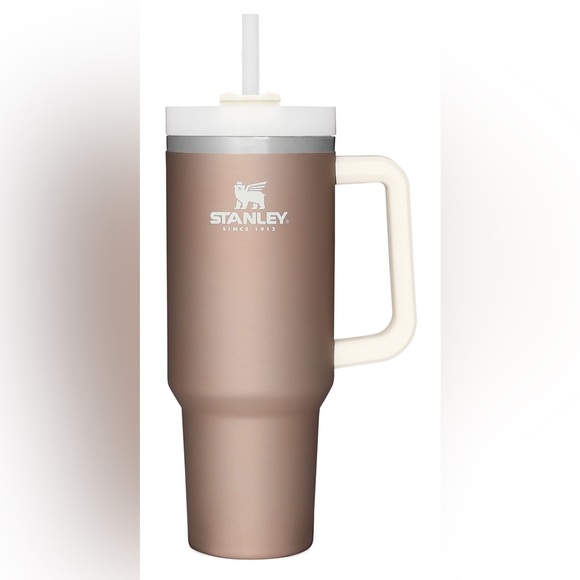 🎉LAST PIECE🎉Stanley 40oz Quencher Flowstate Tumbler Rose quartz glow - Picture 2 of 13